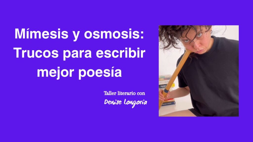 trucos para escribir mejor poesía