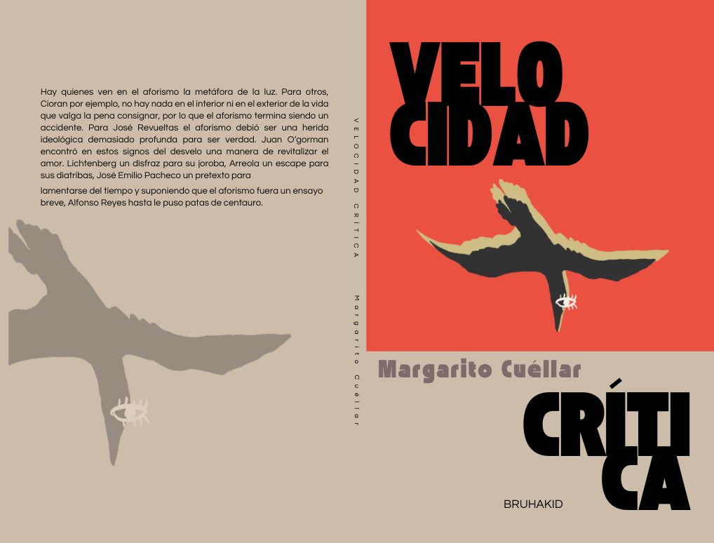 portada libro velocidad critica margarito cuellar primera edicion